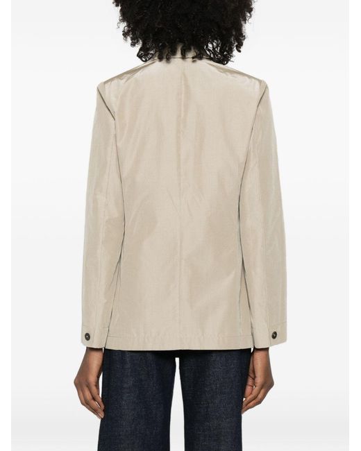 Forte_forte Natural Single-Breasted Jacket