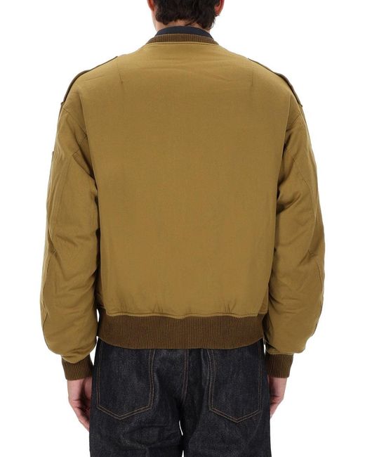 Visvim Green Gunner Reversible Down Jacket for men