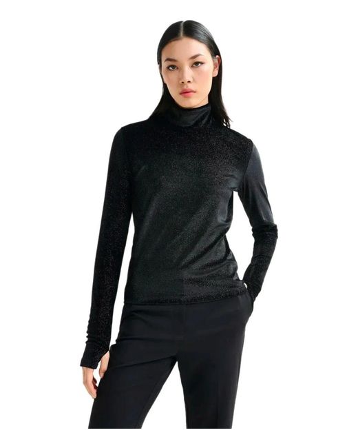 Essentiel Antwerp Black Indienne Top