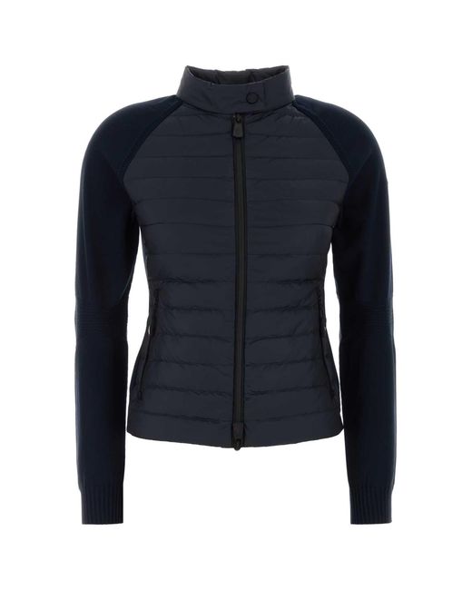 Moncler Navy Blue Knit Cardigan