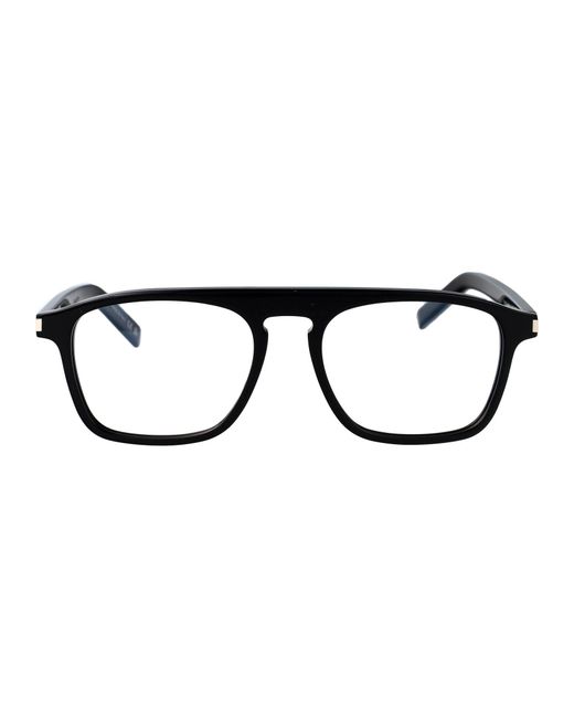 Saint Laurent Black Aviator Optical Sl 157 010 for men