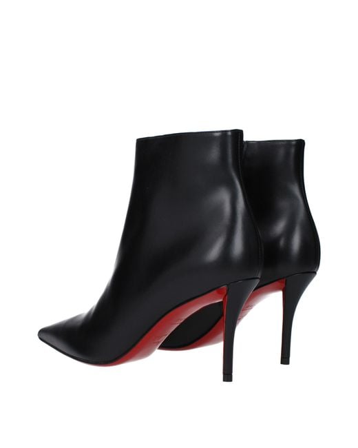 Louboutin Black Stivaletti Apostropha Donna Pelle Nero for men