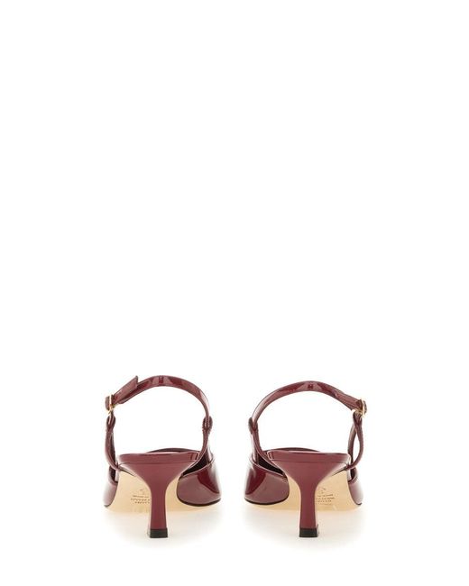 Stuart Weitzman Pink Leather Sandals For