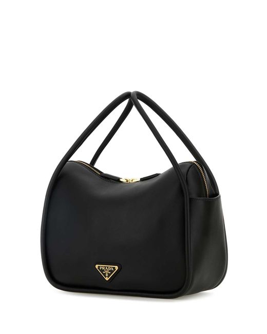 Prada Black Leather Handbag
