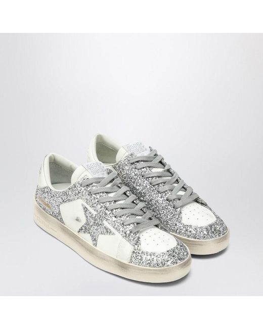 Golden Goose Deluxe Brand Metallic Stardan/Glitter Sneaker