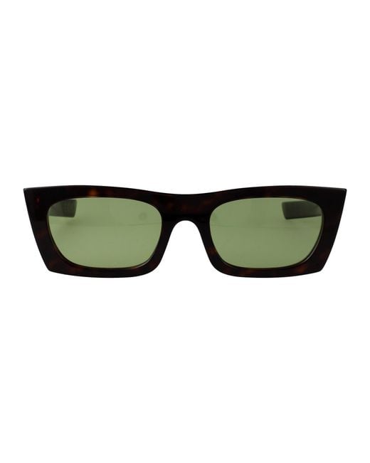 Retrosuperfuture Green Squared Sunglasses Nc2 3627