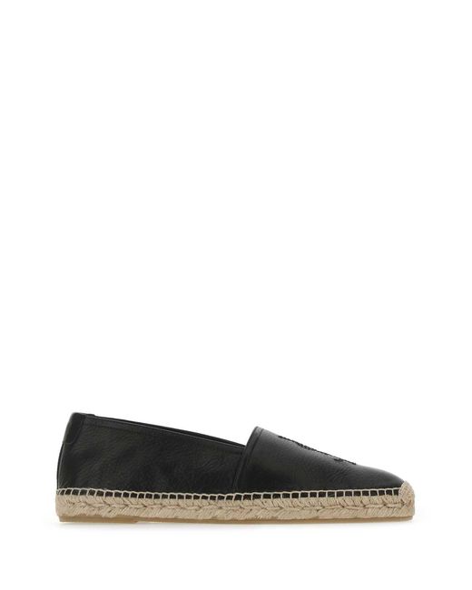 Saint Laurent Espadrilles Mit Monogram in Black für Herren
