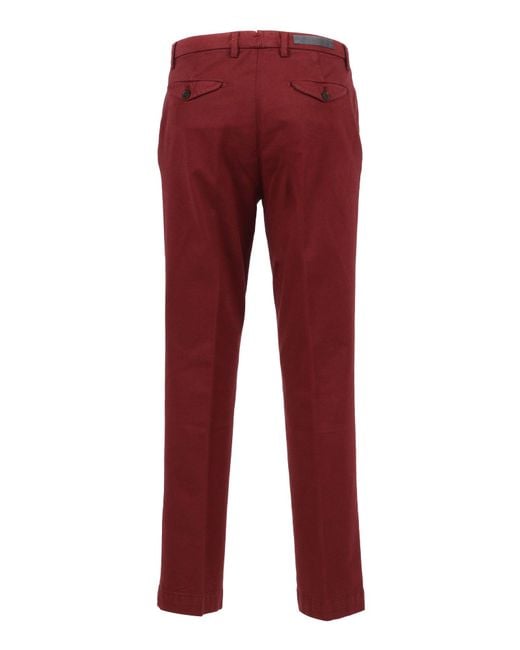 BRIGLIA Red Pantaloni