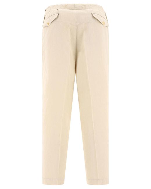 Kaptain Sunshine Gurkha Trousers in Natural for Men | Lyst