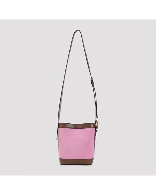 Versace Pink Mini Bucket Bag
