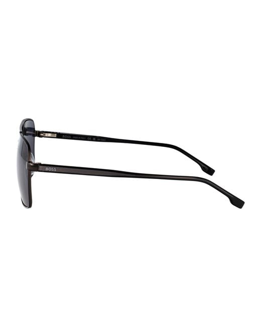 Boss Blue Squared Sunglasses Boss 1045/S/It V81 for men