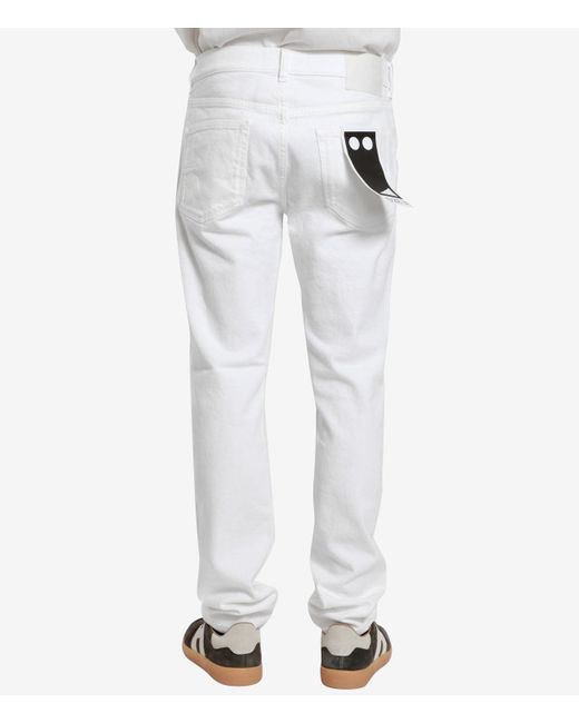 Grifoni White Jeans for men