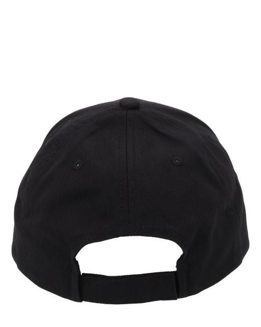 HUGO Black Cotton Hat for men