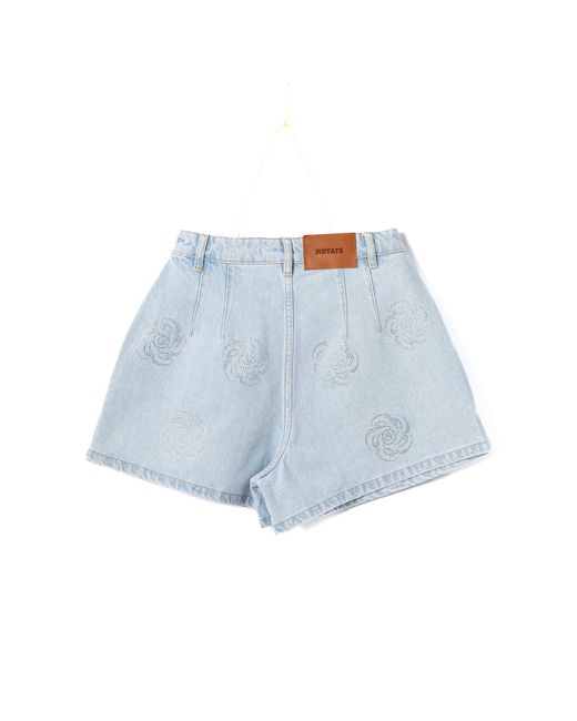 ROTATE BIRGER CHRISTENSEN Blue Shorts