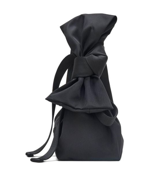 Marc Jacobs The Mini Sack Nylon Handtas in het Black
