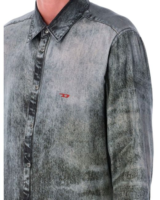 T-shirts et polos DIESEL pour homme en coloris Gray