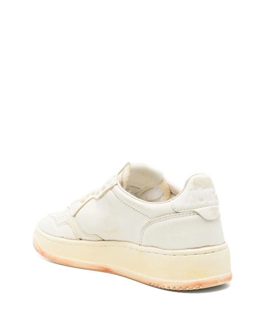 Autry White Super Vintage Sneakers