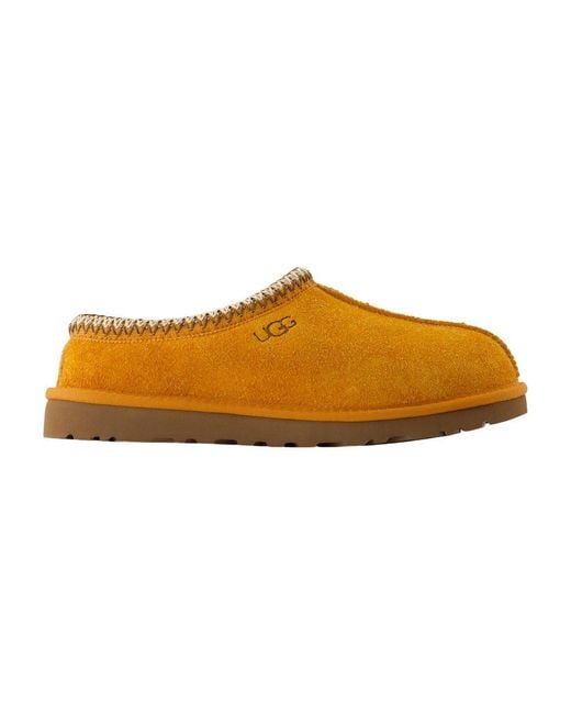 M Tasman Suede Shaggy Mules en cuir orange Ugg en coloris Brown