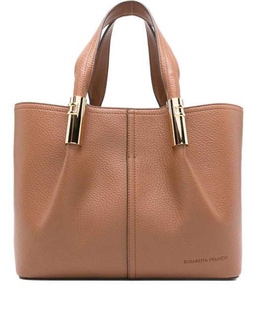 Bolsa de compras de Elisabetta Franchi de color Brown