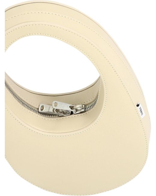 Coperni White "Mini Swipe" Handtasche