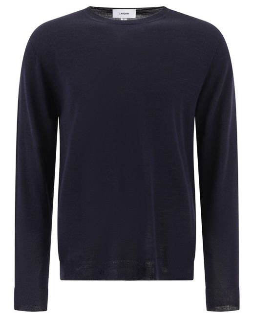 Lardini Blue Wool Blend Sweater for men