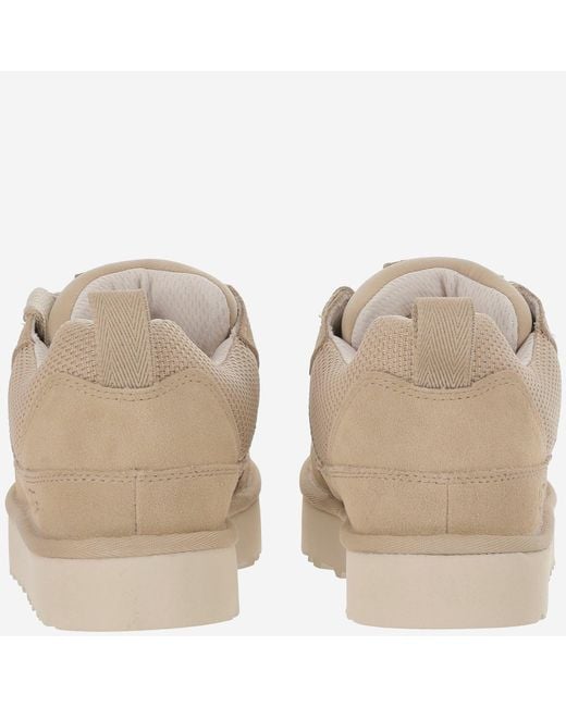 Ugg Brown Sneakers Pelle Tessuto for men