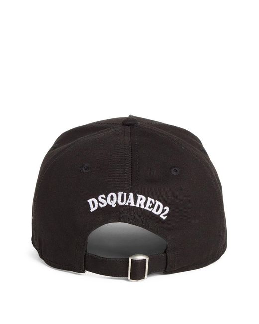 DSquared² Black Vaquera Baseballkappe