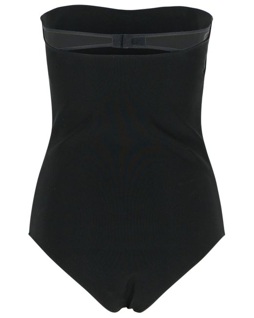 Courreges Courreves Black Viscose Mischbodyuit