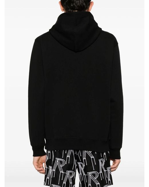 Drole de Monsieur Black Classic Slogan Hoodie