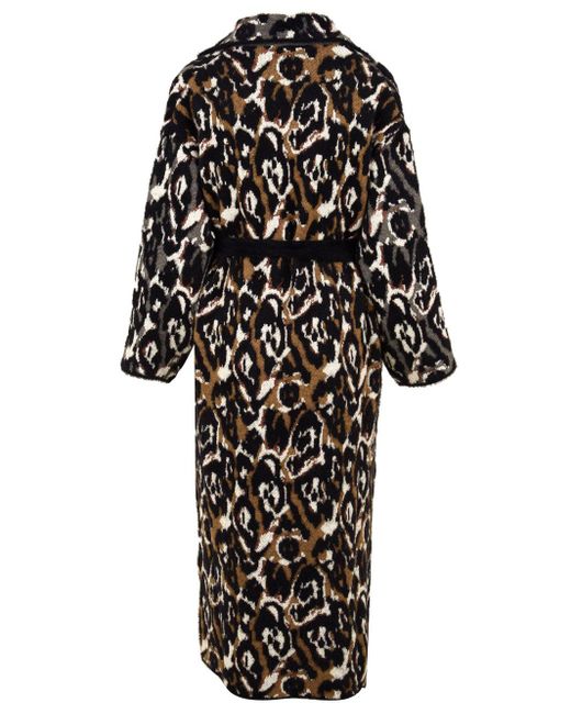 Akep Coats Multi Color in het Black
