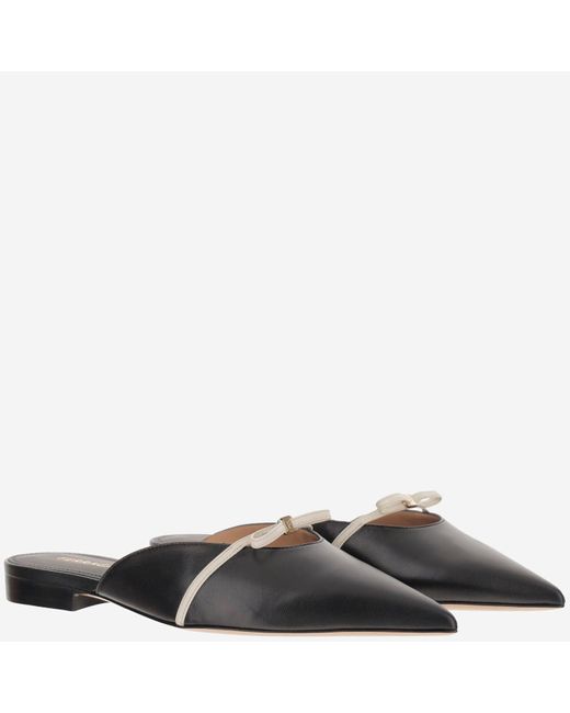 Ferragamo Black Slipper & Pantoletten