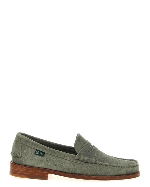 Paraboot Green 'Coraux' Loafers