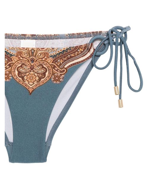 Zimmermann White Printed Swimwear