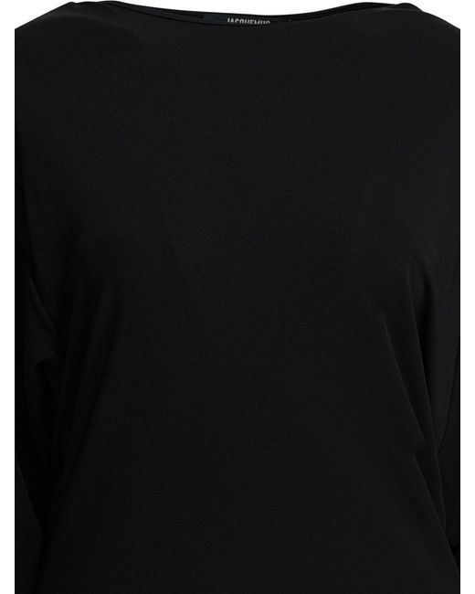 Jacquemus "mistral"-jurk in het Black