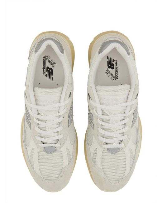 New Balance White Sneaker U991