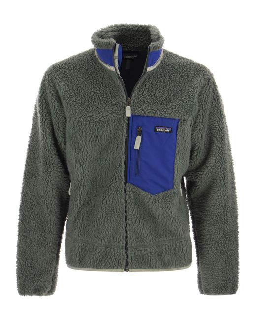 Patagonia Classic Retro X Fleece Jacket in het Green voor heren