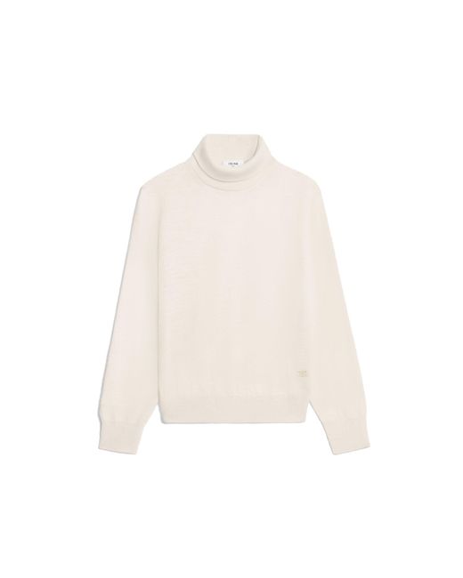Céline White Céline Wollpullover