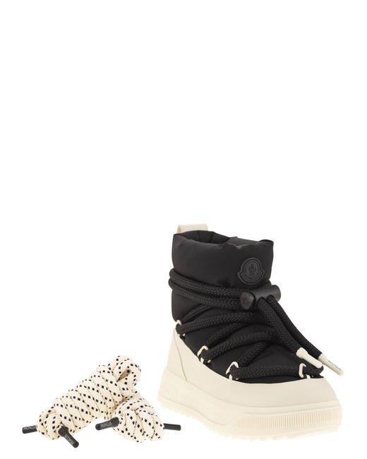Moncler Black Altive Mid Snow Boots