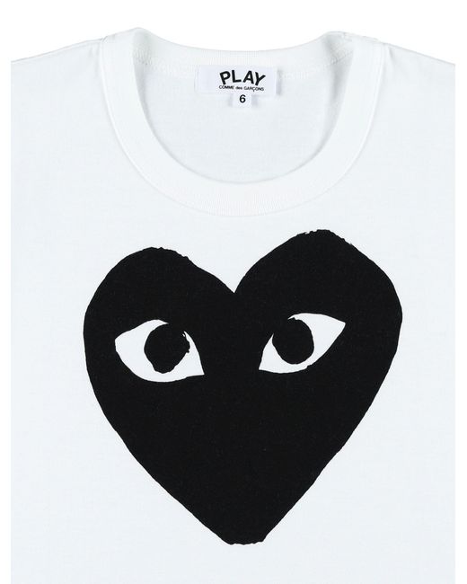 COMME DES GARÇONS PLAY White T Shirts And Polos
