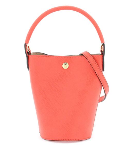 Sacca Per Secchio Xs Xs di Longchamp in Red