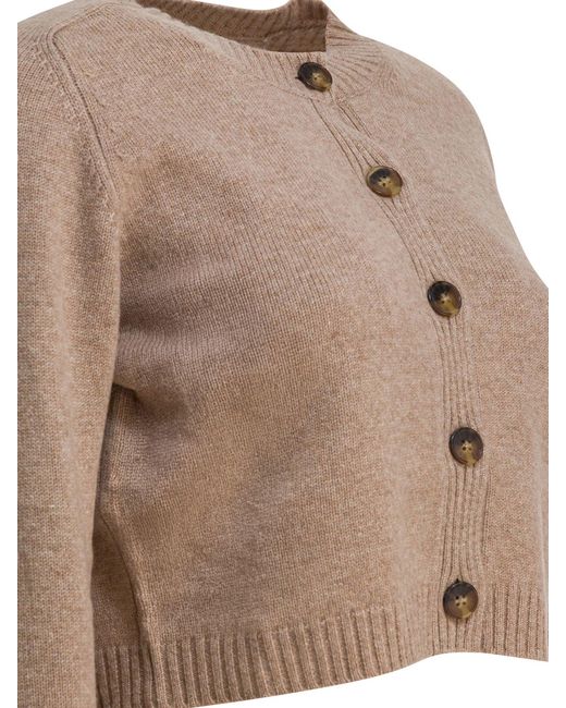 Loulou de Saison Natural "Zephir" Strickjacke