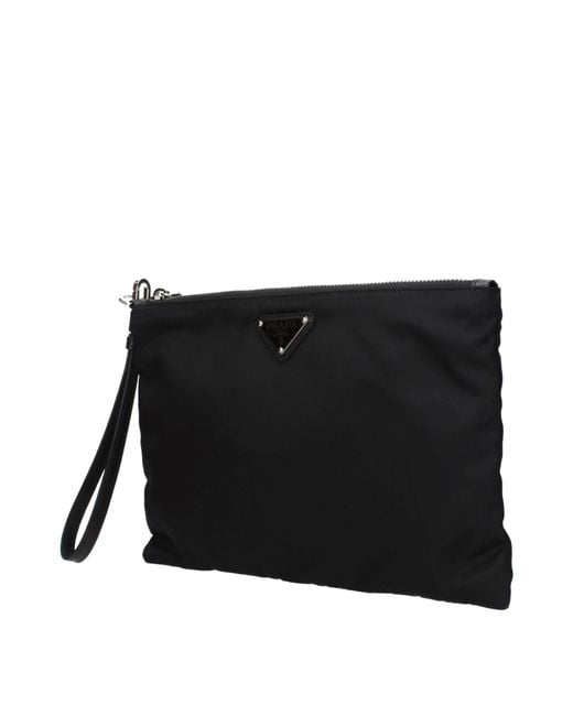Prada Black Pouch Fabric