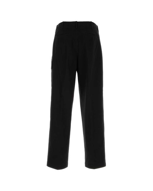Fendi Black Stretch Cotton Cargo Pant for men