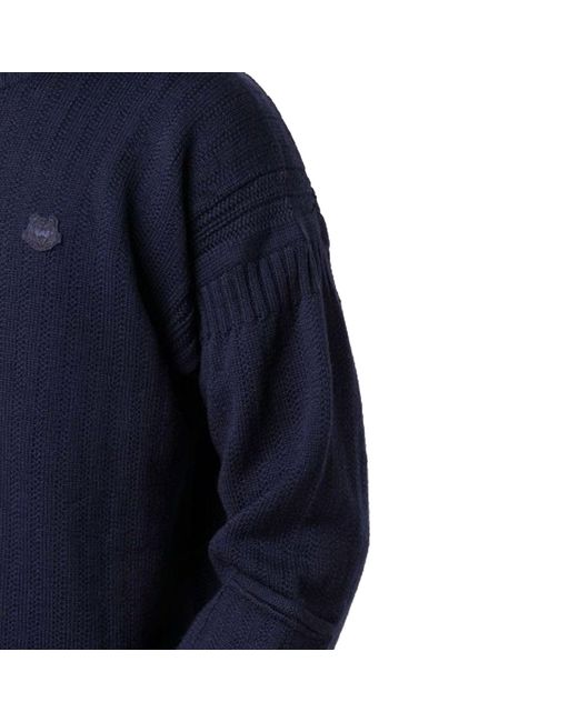 Pull tricoté KENZO pour homme en coloris Blue