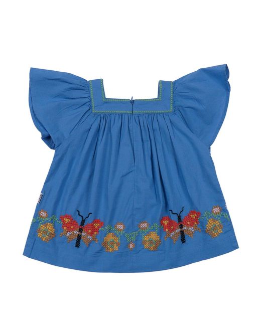 Molo Blue Rosalyn Blouse