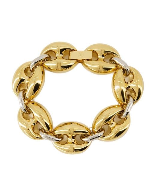 Rabanne Metallic X Eight Bracelet Aluminum