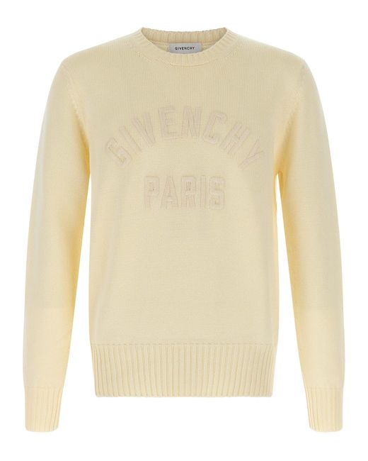 Givenchy Logo -trui in het Natural voor heren