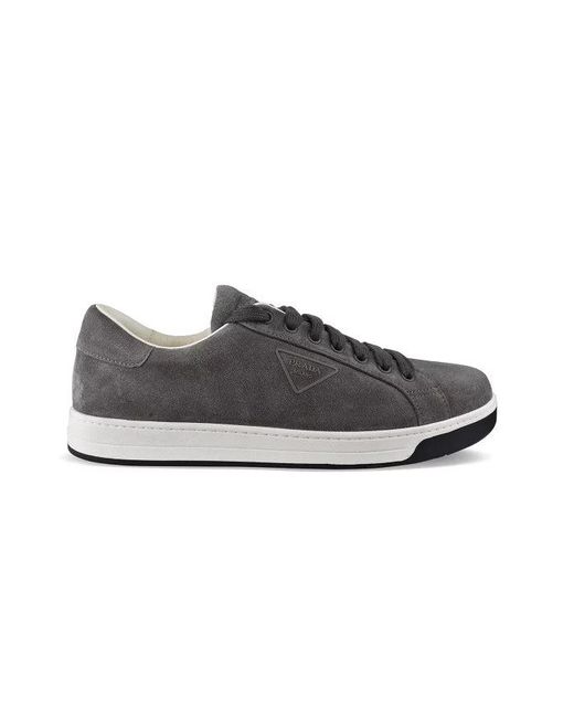 Prada Gray Turnschuhe