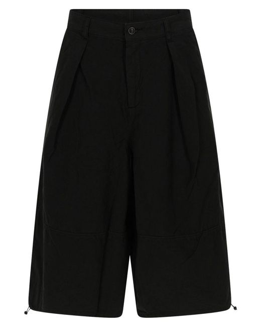 YMC Black Mini Casual Shorts for men