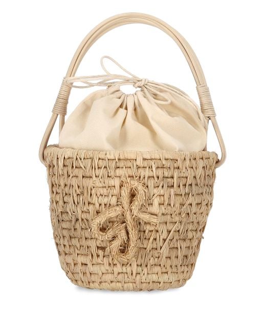 Ruslan Baginskiy Natural Light Beige Draw String -Tasche mit Logo